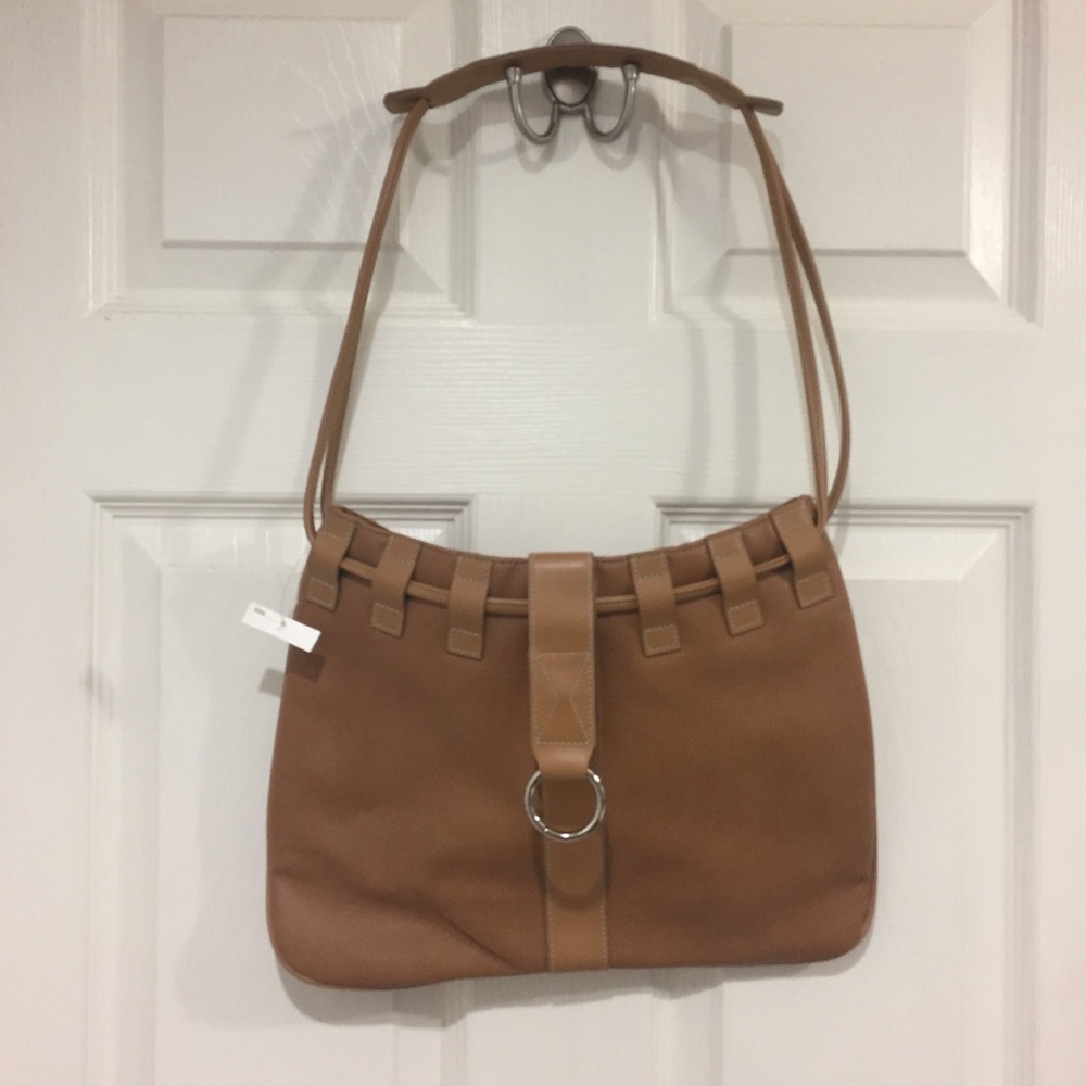 NWT Brown Faux Leather purse